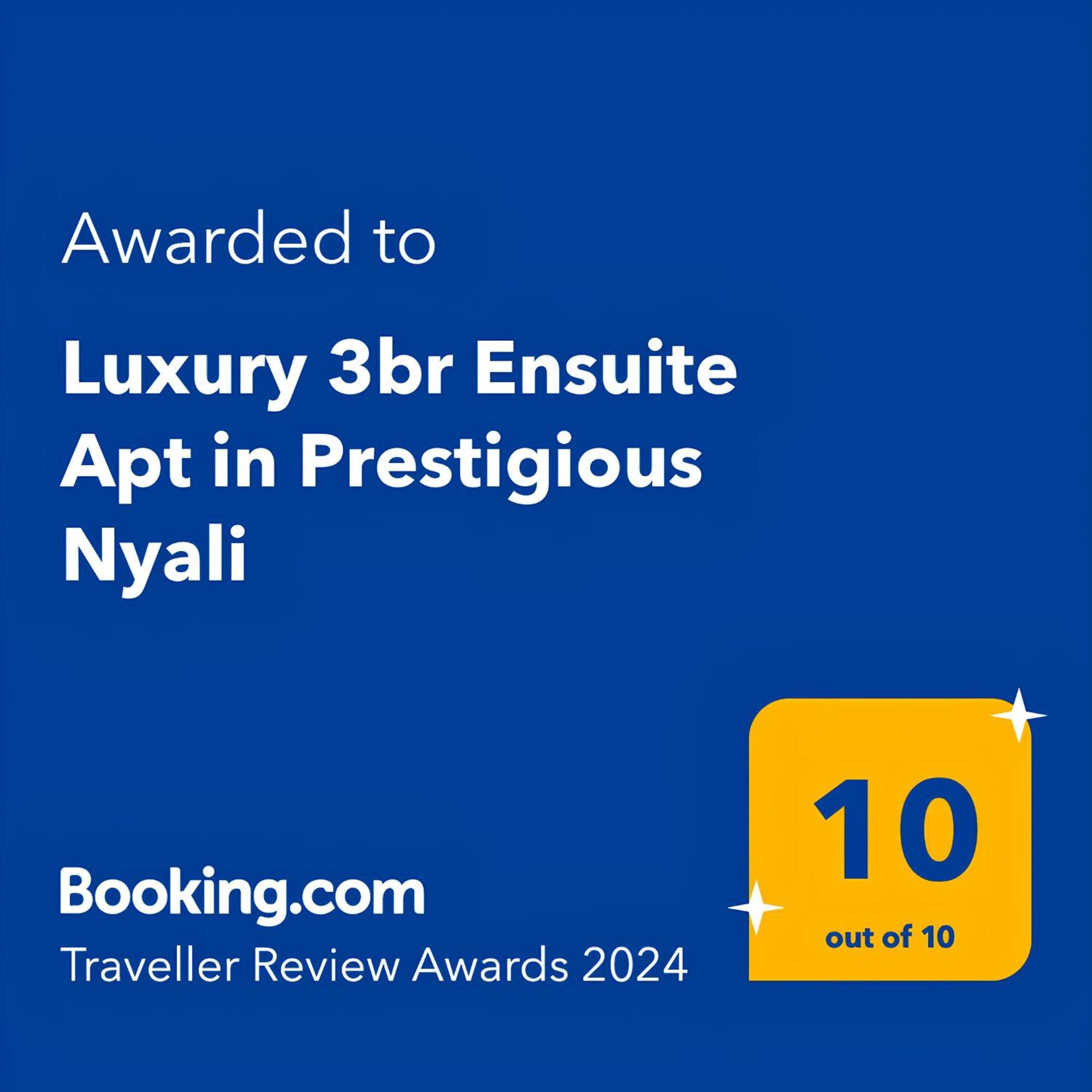 Luxury 3Br Ensuite Apt In Prestigious Nyali Μομπάσα Εξωτερικό φωτογραφία